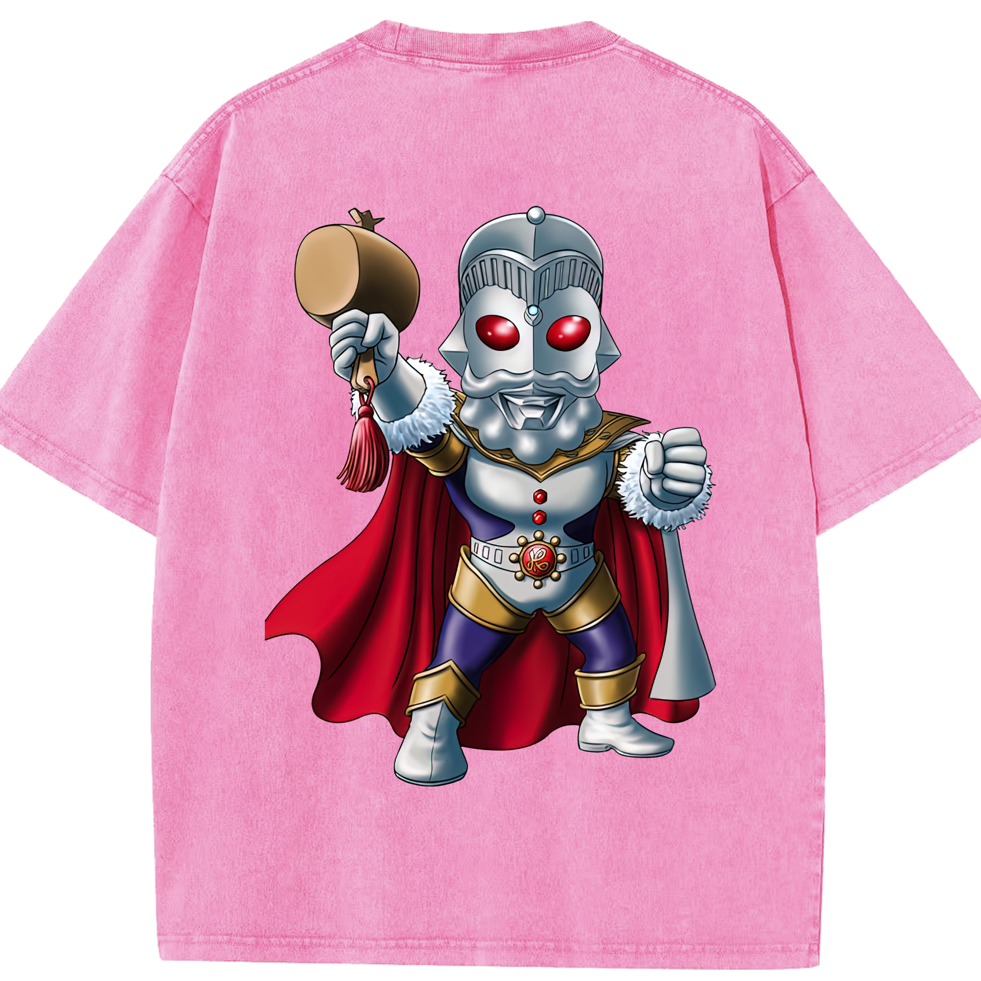 （画像用） ウルトラマン Ultraman 綿100% ヴィンテージ風 半袖Tシャツ（背面プリント）